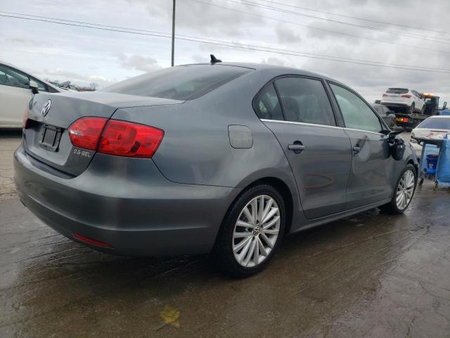 3VWLP7AJ5CM393467 - 2012 VOLKSWAGEN JETTA SEL GRAY photo 3