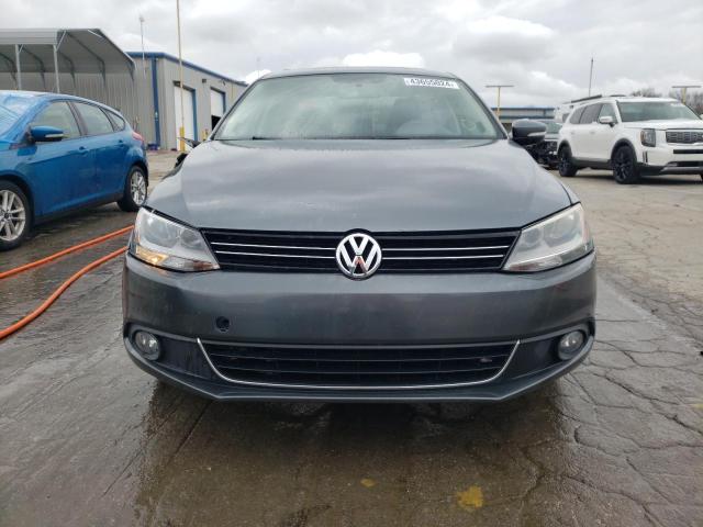 3VWLP7AJ5CM393467 - 2012 VOLKSWAGEN JETTA SEL GRAY photo 5