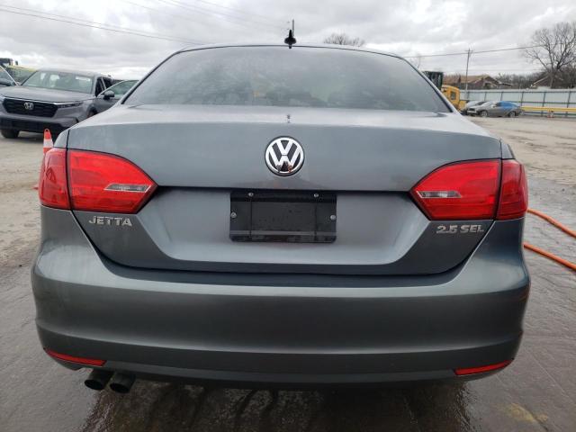 3VWLP7AJ5CM393467 - 2012 VOLKSWAGEN JETTA SEL GRAY photo 6