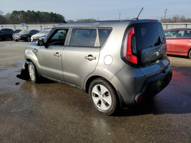 KNDJN2A26E7097852 - 2014 KIA SOUL GRAY photo 2