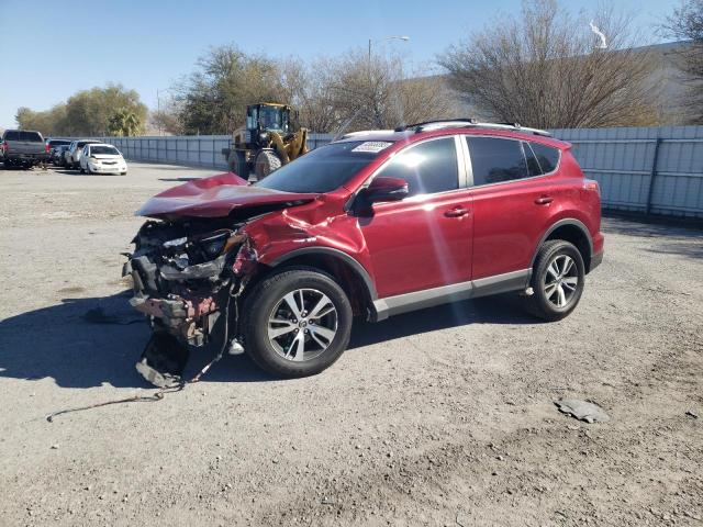 2T3WFREV0JW509066 - 2018 TOYOTA RAV4 ADVENTURE RED photo 1