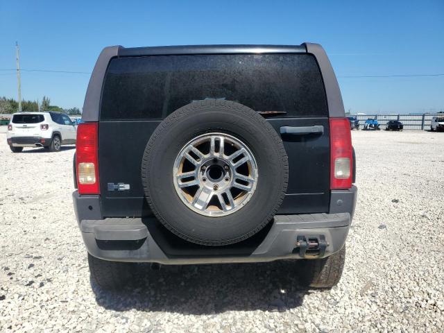 5GTDN136168245403 - 2006 HUMMER H3 BLACK photo 6