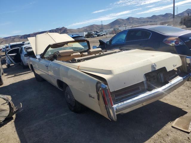 6L67S6Q167598 - 1976 CADILLAC ELDORADO BEIGE photo 2