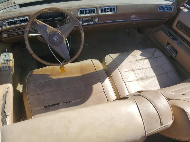 6L67S6Q167598 - 1976 CADILLAC ELDORADO BEIGE photo 8