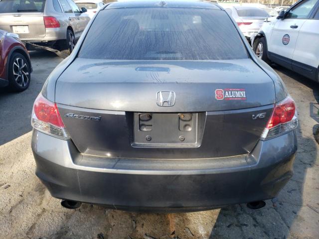 1HGCP36899A021249 - 2009 HONDA ACCORD EXL GRAY photo 6