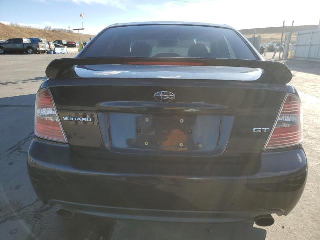 4S3BL676564201066 - 2006 SUBARU LEGACY GT LIMITED BLACK photo 6