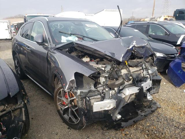 ZASPAKBN6M7D12487 - 2021 ALFA ROMEO STELVIO TI GRAY photo 4