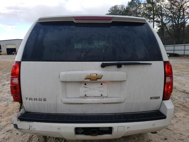 1GNFC13077R326653 - 2007 CHEVROLET TAHOE C1500 WHITE photo 6