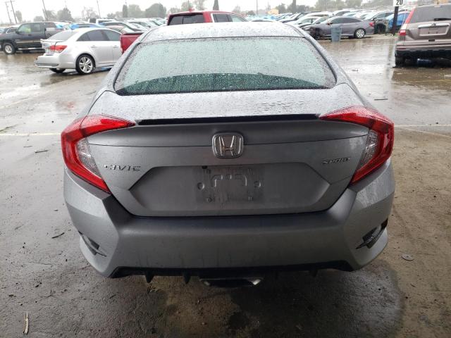 2HGFC2F86MH530552 - 2021 HONDA CIVIC SPORT SILVER photo 6