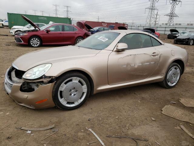 JTHFN48Y830042786 - 2003 LEXUS SC 430 BEIGE photo 1