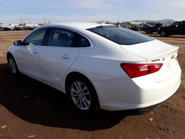 1G1ZD5ST8JF236788 - 2018 CHEVROLET MALIBU LT WHITE photo 2