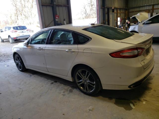 3FA6P0D92ER314194 - 2014 FORD FUSION TITANIUM WHITE photo 2