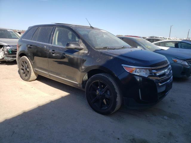 2FMDK3KC7CBA53488 - 2012 FORD EDGE LIMITED BLACK photo 4