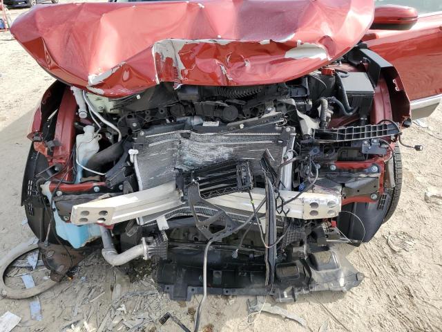 2HKRW1H96JH519993 - 2018 HONDA CR-V TOURING RED photo 11