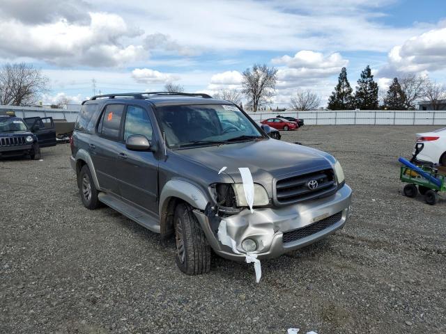 5TDZT34A54S217114 - 2004 TOYOTA SEQUIOA SR5 GRAY photo 4