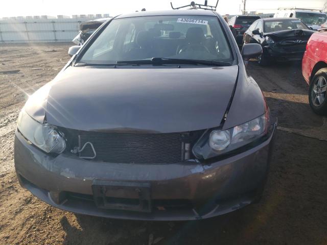 19XFA166X9E039966 - 2009 HONDA CIVIC LX-S رمادي صورة 5