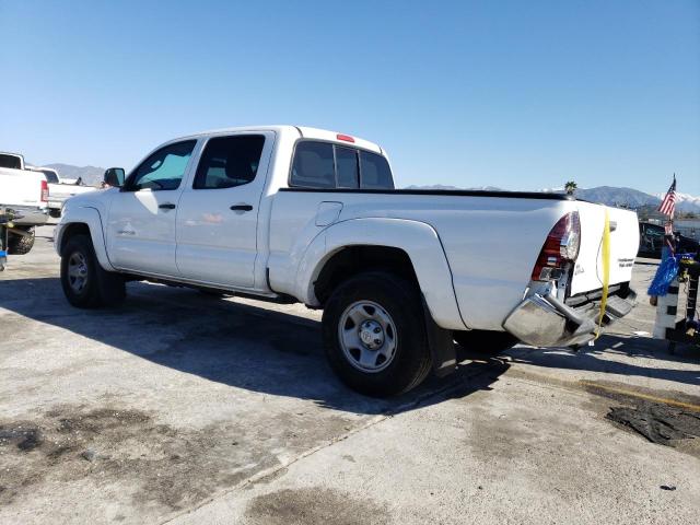 3TMKU4HNXDM037287 - 2013 TOYOTA TACOMA DOUBLE CAB PRERUNNER LONG BED WHITE photo 2