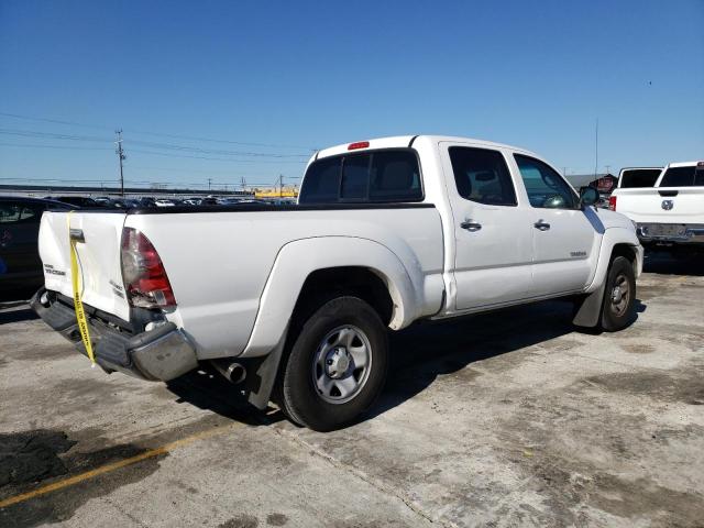 3TMKU4HNXDM037287 - 2013 TOYOTA TACOMA DOUBLE CAB PRERUNNER LONG BED WHITE photo 3