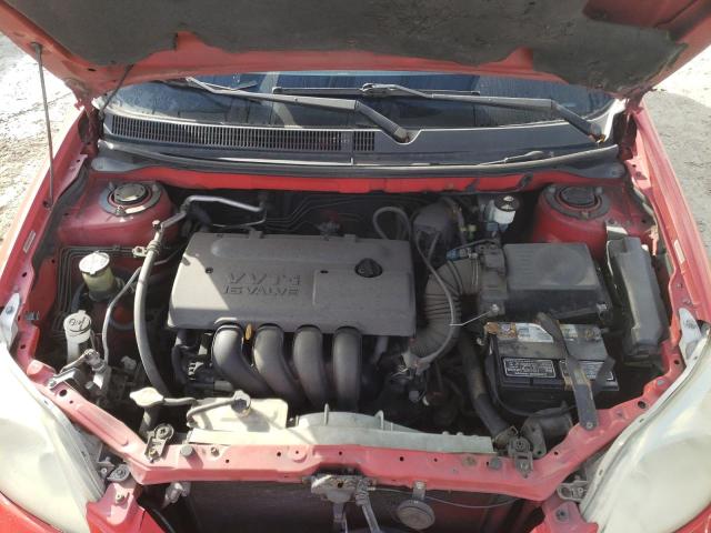 2T1KR32E64C249651 - 2004 TOYOTA COROLLA MA XR RED photo 11