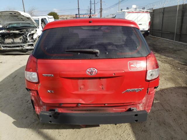 2T1KR32E64C249651 - 2004 TOYOTA COROLLA MA XR RED photo 6