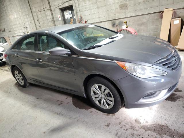 5NPEB4AC2BH024001 - 2011 HYUNDAI SONATA GLS GRAY photo 4