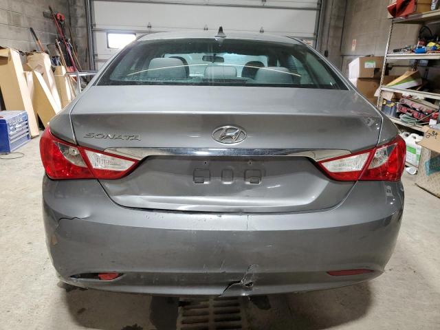 5NPEB4AC2BH024001 - 2011 HYUNDAI SONATA GLS GRAY photo 6