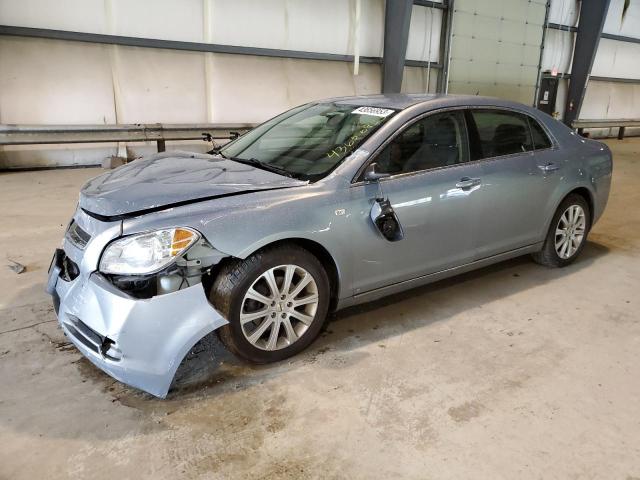 1G1ZH57B584198706 - 2008 CHEVROLET MALIBU 1LT GRAY photo 1