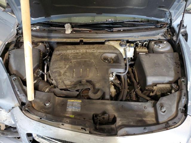 1G1ZH57B584198706 - 2008 CHEVROLET MALIBU 1LT GRAY photo 11