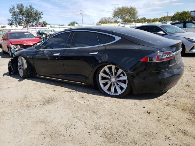 5YJSA1E41GF142909 - 2016 TESLA MODEL S Սև լուսանկար 2