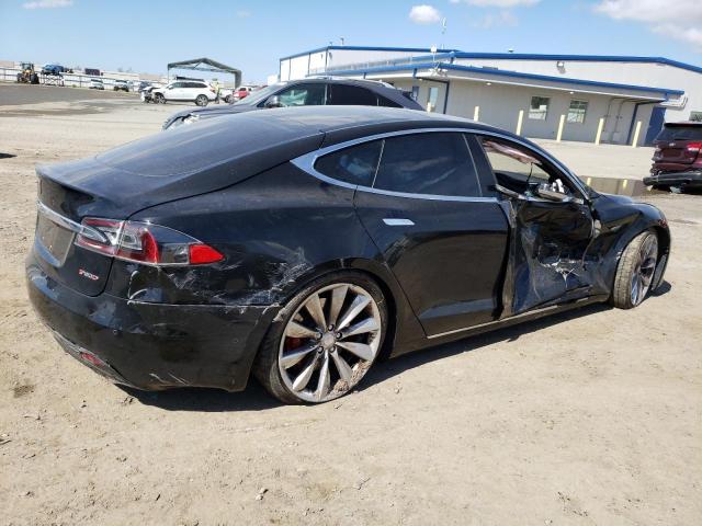 5YJSA1E41GF142909 - 2016 TESLA MODEL S Սև լուսանկար 3