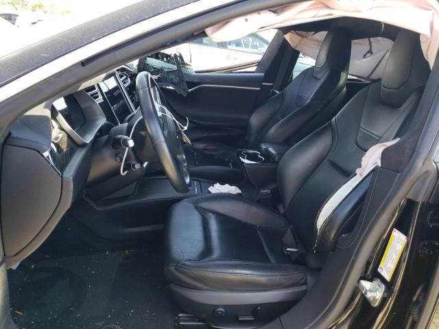 5YJSA1E41GF142909 - 2016 TESLA MODEL S Սև լուսանկար 7