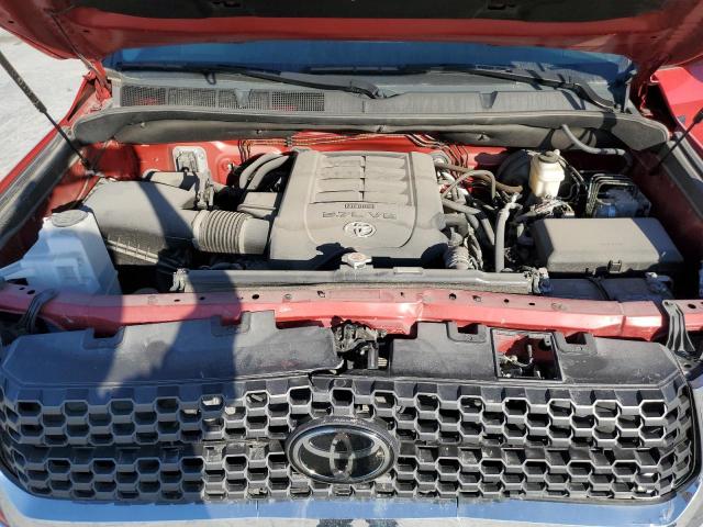 5TFEY5F17MX286941 - 2021 TOYOTA TUNDRA CREWMAX SR5 RED photo 11