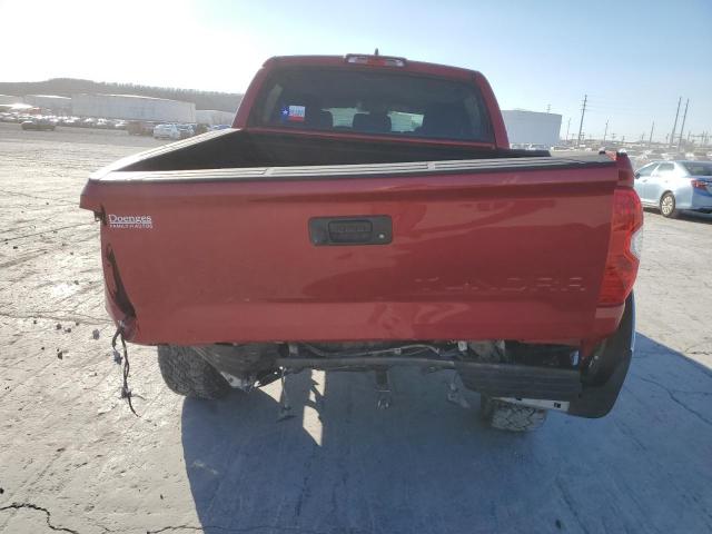 5TFEY5F17MX286941 - 2021 TOYOTA TUNDRA CREWMAX SR5 RED photo 6