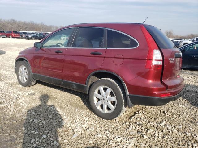 5J6RE4H46BL068001 - 2011 HONDA CR-V SE RED photo 2