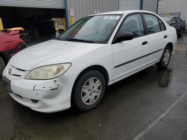 2HGES16344H542468 - 2004 HONDA CIVIC DX VP 白色 照片 1