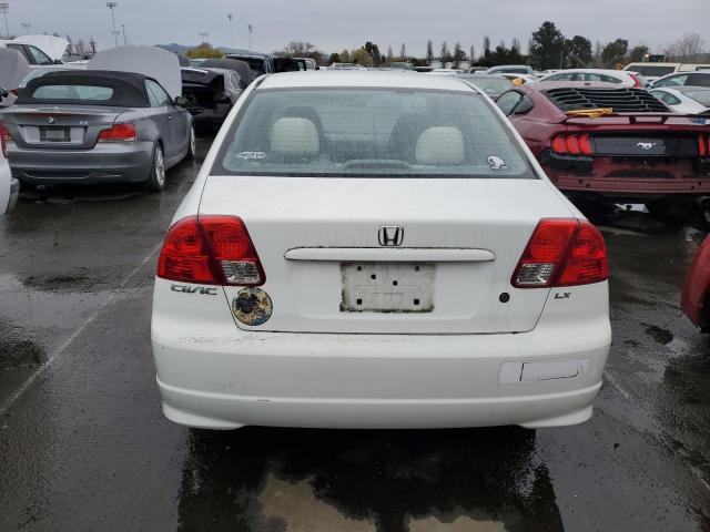 2HGES16344H542468 - 2004 HONDA CIVIC DX VP 白色 照片 6
