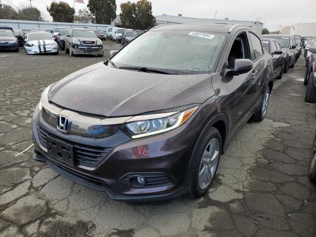 3CZRU5H70KM703957 - 2019 HONDA HR-V EXL PURPLE photo 1