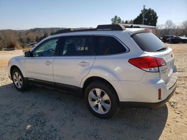 4S4BRDKC8B2425983 - 2011 SUBARU OUTBACK 3.6R LIMITED WHITE photo 2