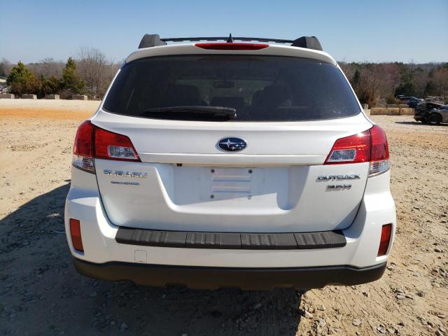 4S4BRDKC8B2425983 - 2011 SUBARU OUTBACK 3.6R LIMITED WHITE photo 6