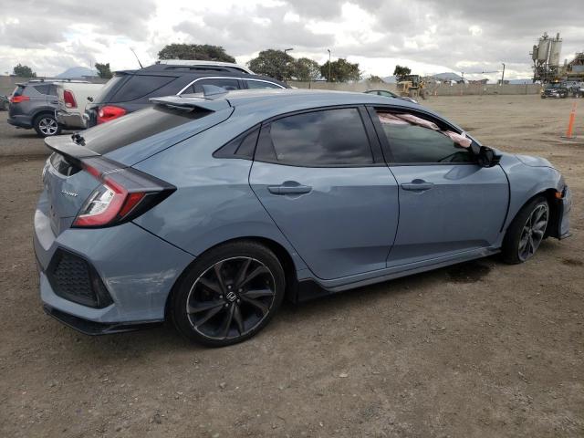 SHHFK7H45JU423369 - 2018 HONDA CIVIC SPORT BLUE photo 3