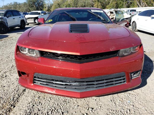 2G1FG1EW2F9262425 - 2015 CHEVROLET CAMARO SS MAROON photo 5