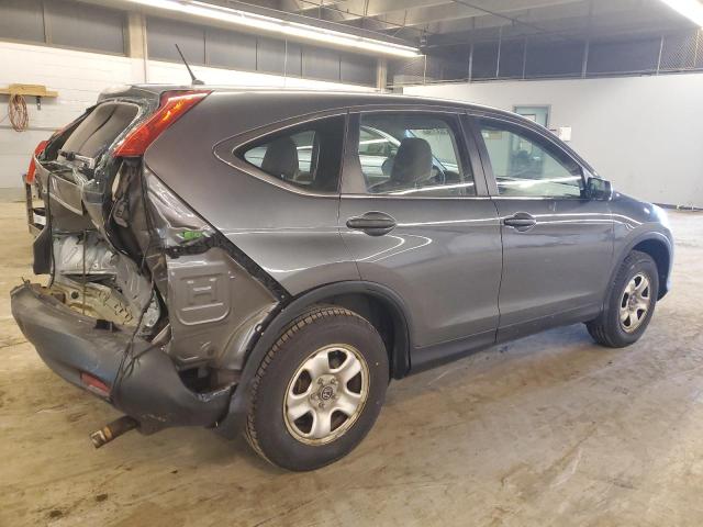 2HKRM4H33DH611179 - 2013 HONDA CR-V LX GRAY photo 3