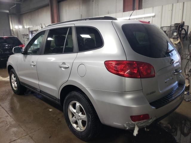 5NMSG13D58H201879 - 2008 HYUNDAI SANTA FE GLS SILVER photo 2