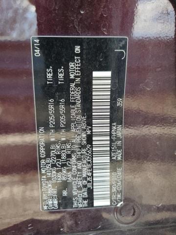 JTLZE4FE1EJ055629 - 2014 TOYOTA SCION XB 栗色 照片 13