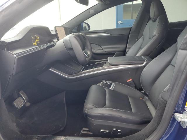 5YJSA1E68MF452830 - 2021 TESLA MODEL S Mavi foto 7
