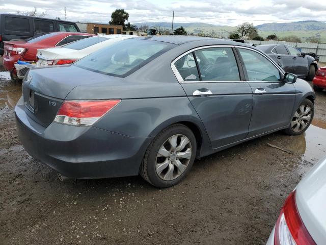 1HGCP3F89AA007324 - 2010 HONDA ACCORD EXL GRAY photo 3