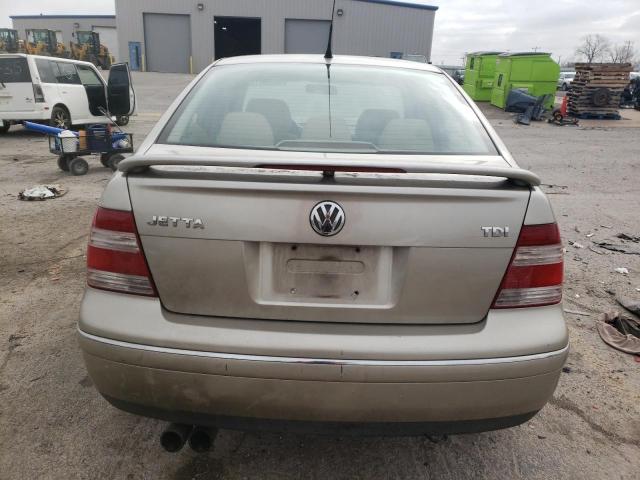 3VWRR69M44M070574 - 2004 VOLKSWAGEN JETTA GL TDI TAN photo 6