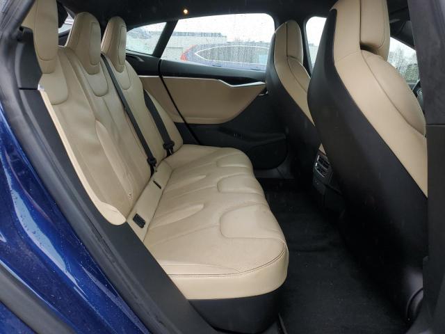 5YJSA1E23GF175893 - 2016 TESLA MODEL S BLUE photo 10
