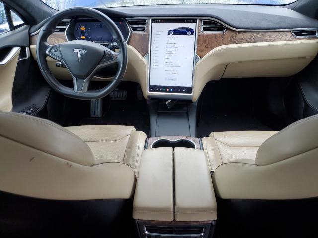 5YJSA1E23GF175893 - 2016 TESLA MODEL S BLUE photo 8