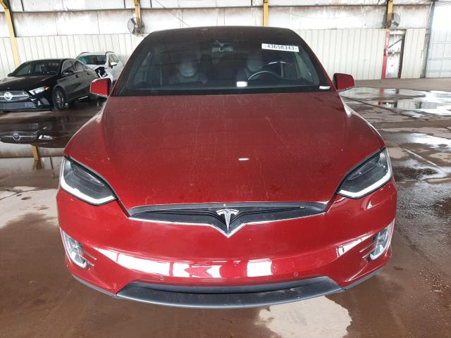 5YJXCBE42GFS00760 - 2016 TESLA MODEL X RED photo 5